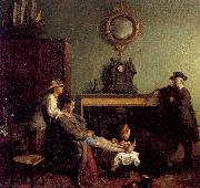 Orpen, Willam A Mere Fracture oil painting